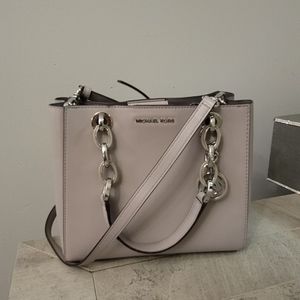 Michael kors lilac leather Satchel